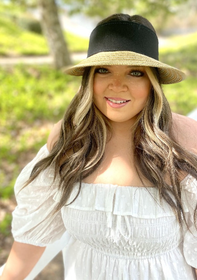 Visor Hat Womens UPF 50 Visor Hat For Women Designer Visor Hat