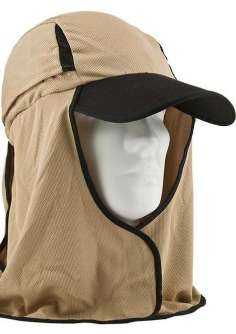 Kalahari Full Face Cover Neck Protective Hat - Main Image