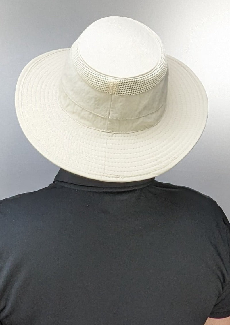 Mens Hat UPF 50 Chin Strap Breathable