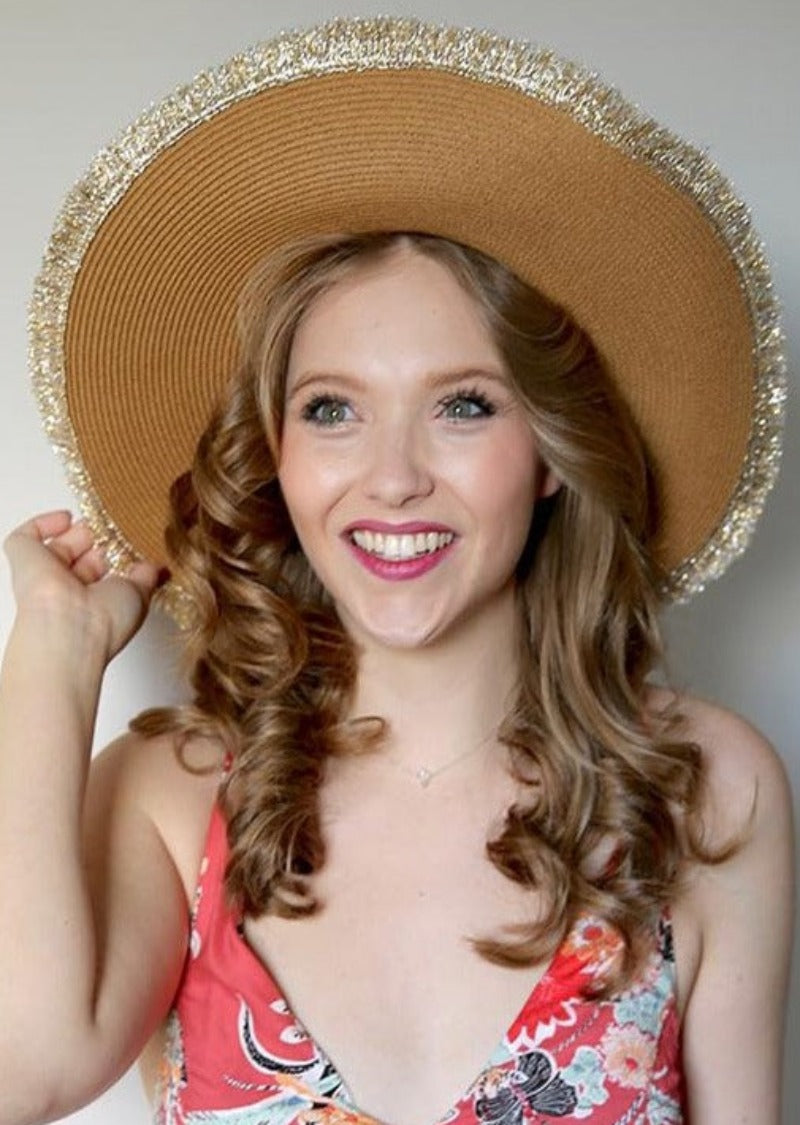 Adriana Wide Brim Hat For Women Summer Hats For Women – Sungrubbies