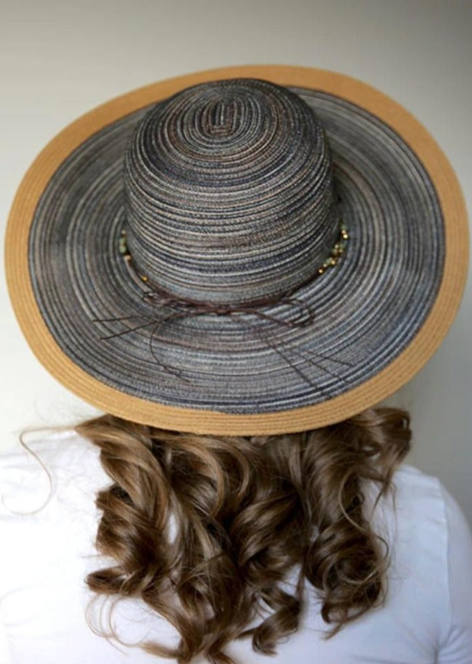 Crystal Beach Hat For Women Brown From Sungrubbies