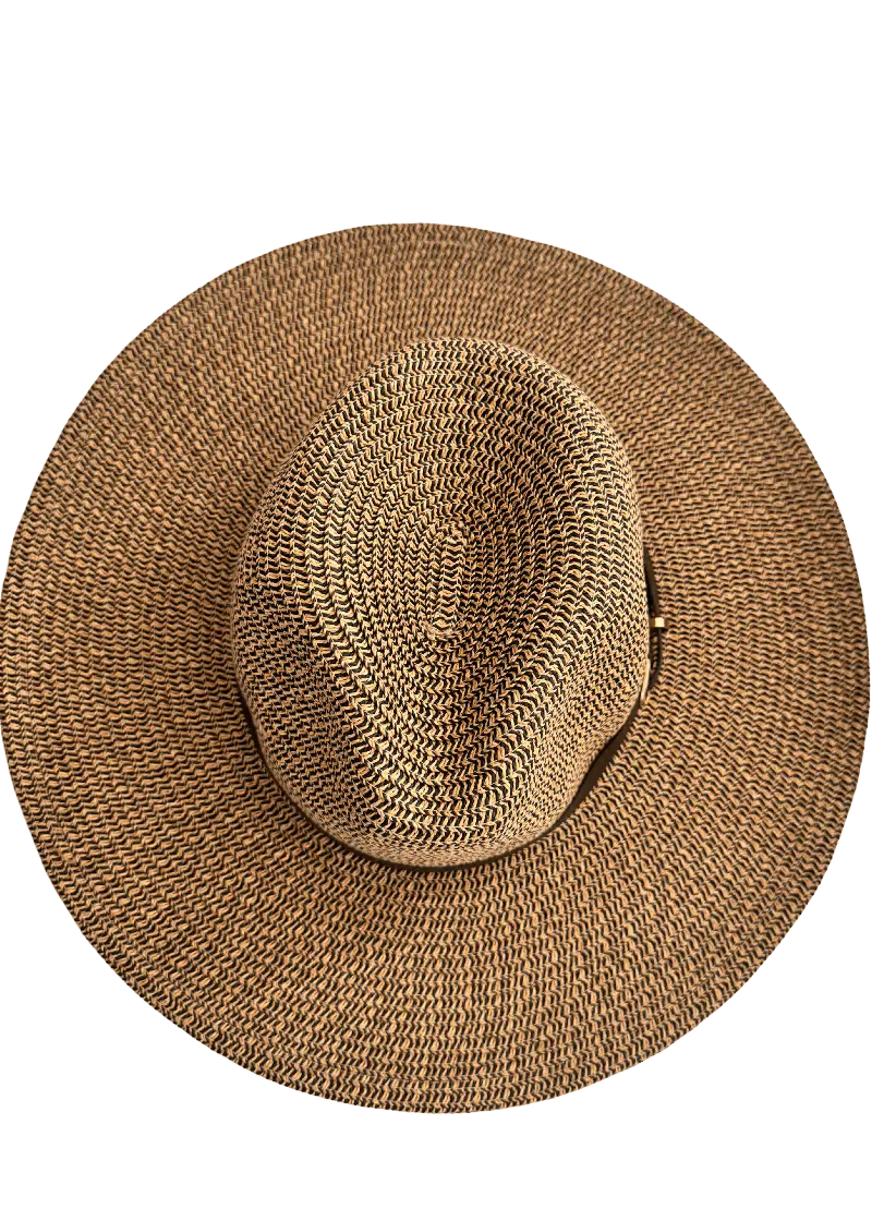 Large Head Fedora Hat For Women Wide Brim UPF 50 – Sungrubbies display picture 2