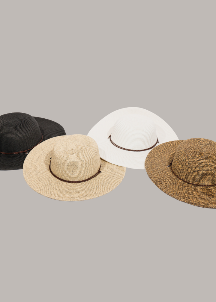 Black Hiking Hat For Women | Gardening Hat | Wide Brim Hat  display picture 3