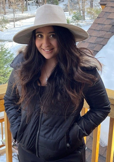 Ivory Coachella Sun Hat For Women XL