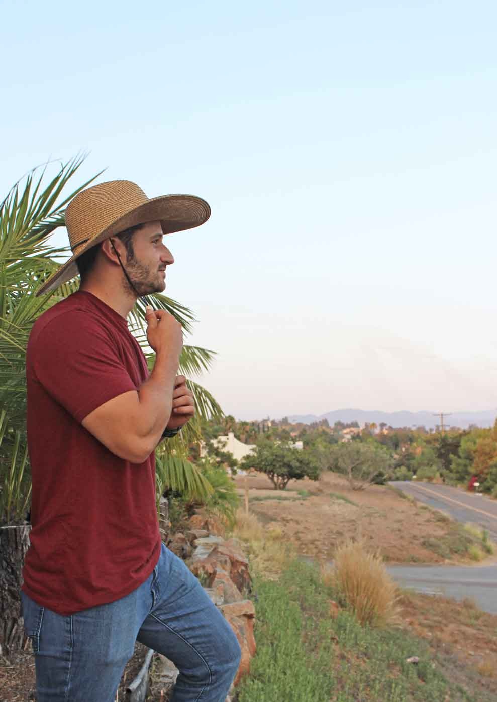 El Ranchero Extra Large Brim Straw Sun Hat Hats