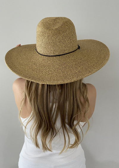 El Ranchero Straw Hat For Big Heads Womens Tan