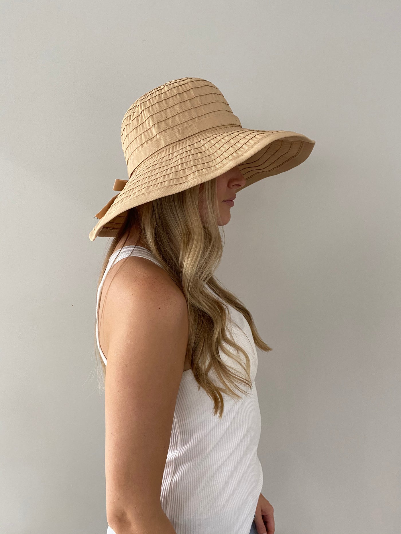 Tan Sun Hat Womens UPF 50