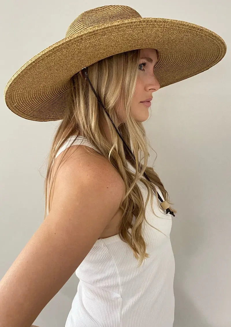 El Ranchero Straw Hat Unisex | Gardening Hat Chinstrap Fits  display picture 3