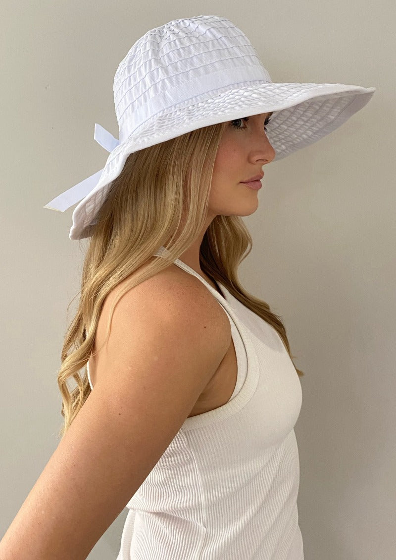 White Summer Hat For Women 
