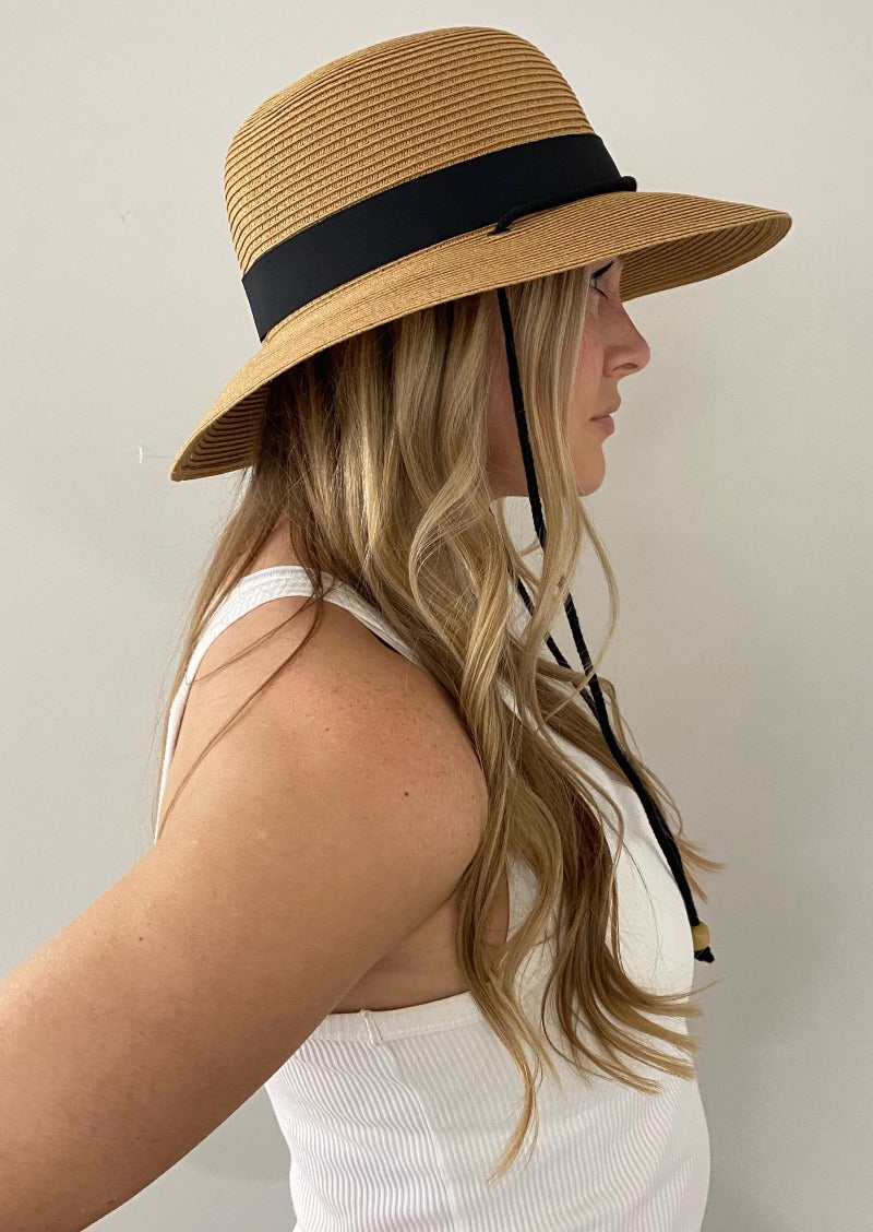 Summer Hat For Women With Chinstrap