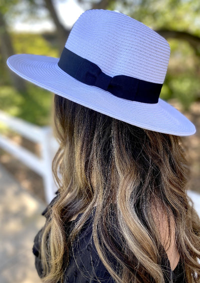 Stevie Fedora Hat For Women With large Heads White Extra Large