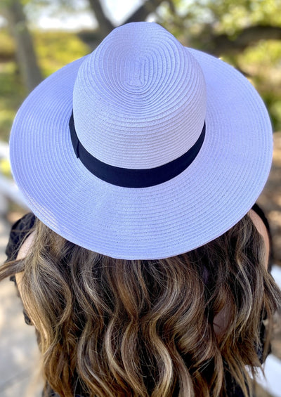 White Fedora Hat For Women XXL