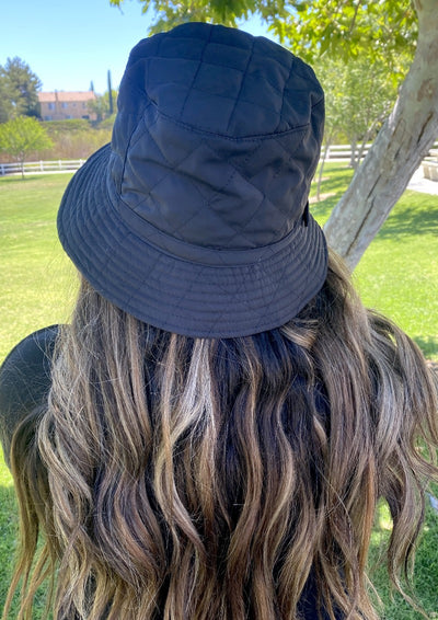 black Bucket Hat For Women With large Heads