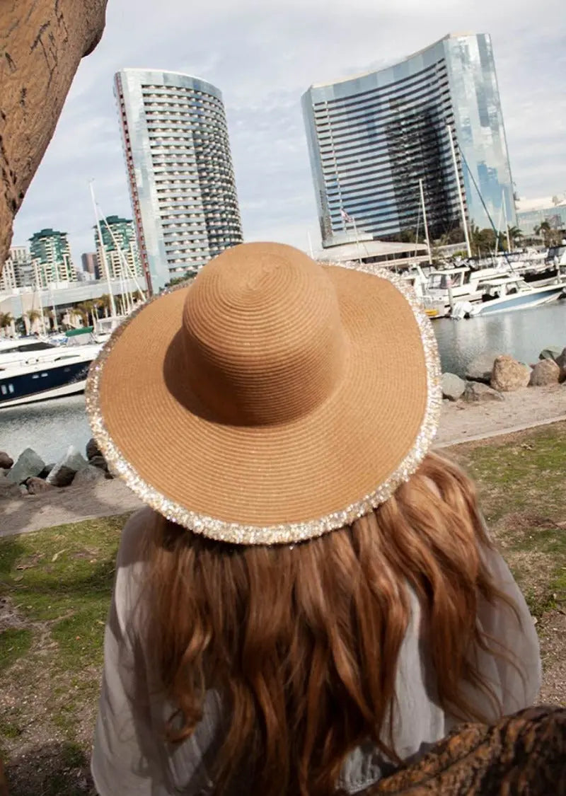 Adriana Wide Brim Hat For Women | Summer Hats For Women  display picture 2