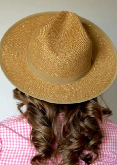 Brown Fedora Hat Polyester