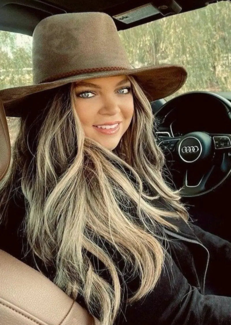 Fedora Hat For Women | Summer Hat UPF 50+ | Wide Brim Hat  display picture 3