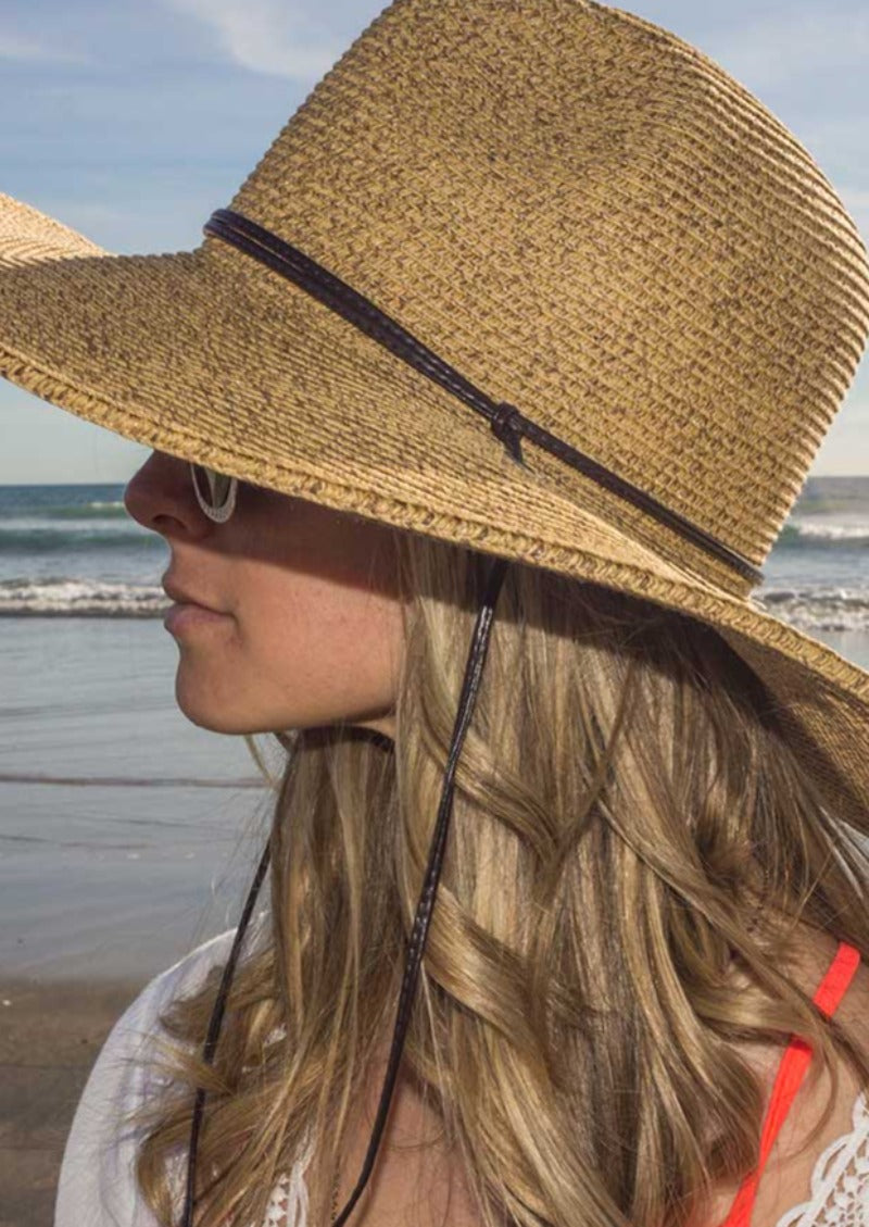 El Ranchero Summer Hat unisex Fits Large Heads Coffee Large