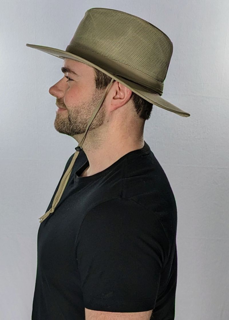 Large Head Fedora Hat For Men Wide Brim UPF 50 – Sungrubbies