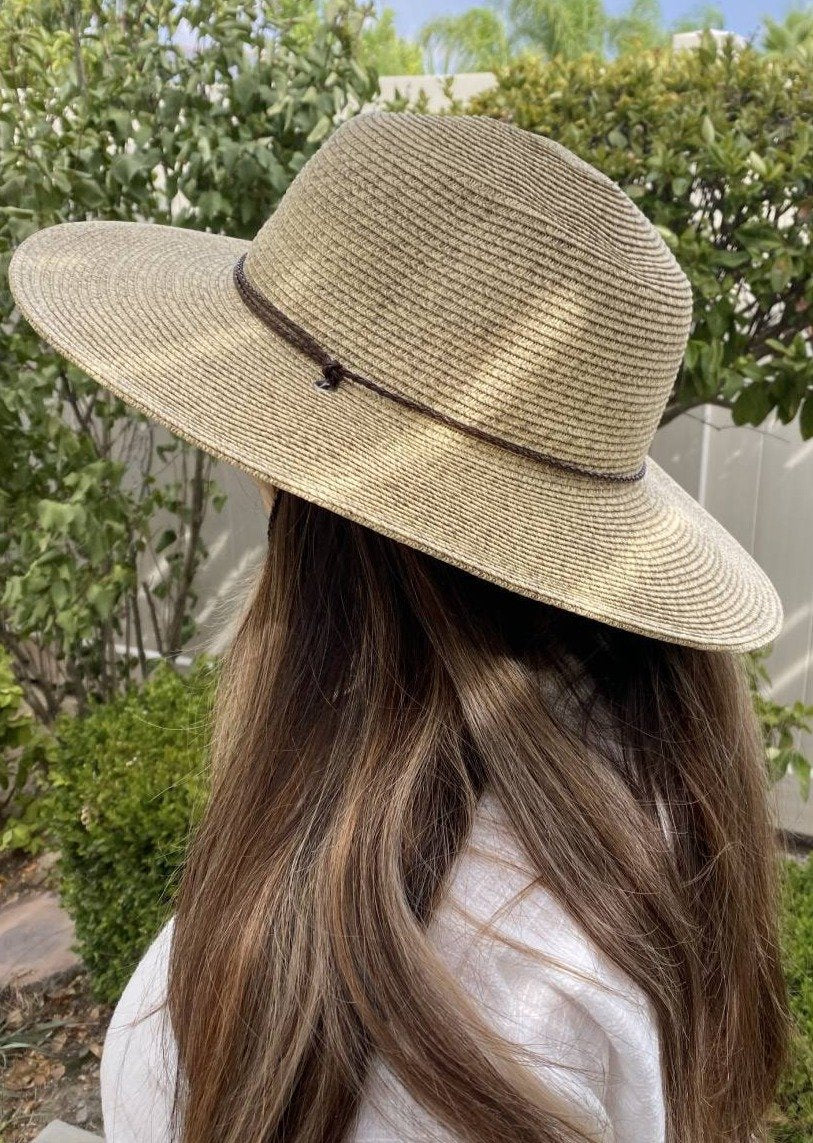 Summer Hat Straw Hat For Women Fits Large Heads Chin Strap