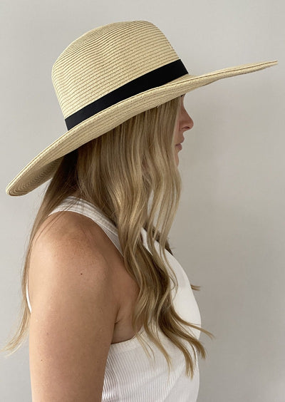Sunshine Straw Hat For Women Extra Wide Brim