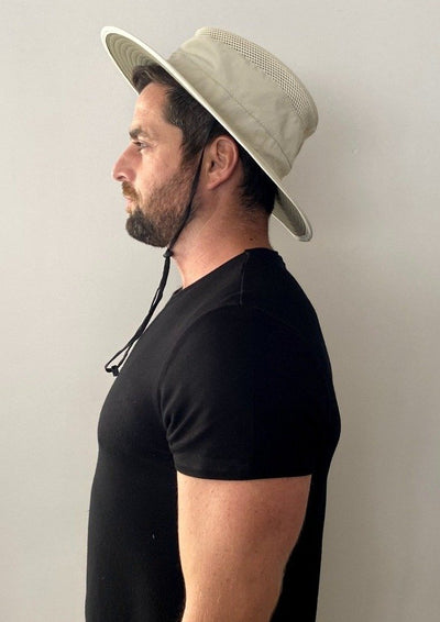 Big Head Hat For Men With Chin Strap